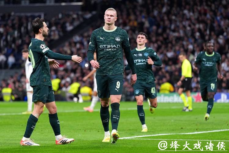 欧冠:哈兰德点射罗德里戈破荒 曼城2-1逆转皇马 欧冠:哈兰德点射罗德里戈破荒 曼城2-1逆转皇马